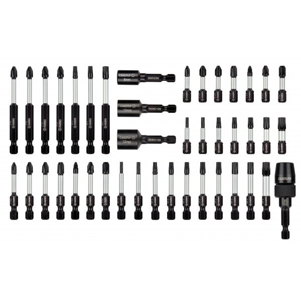 Carlyle Insert Bit Set – Impact Hex Bit – 1/4in. – 42 Piece – IBS42