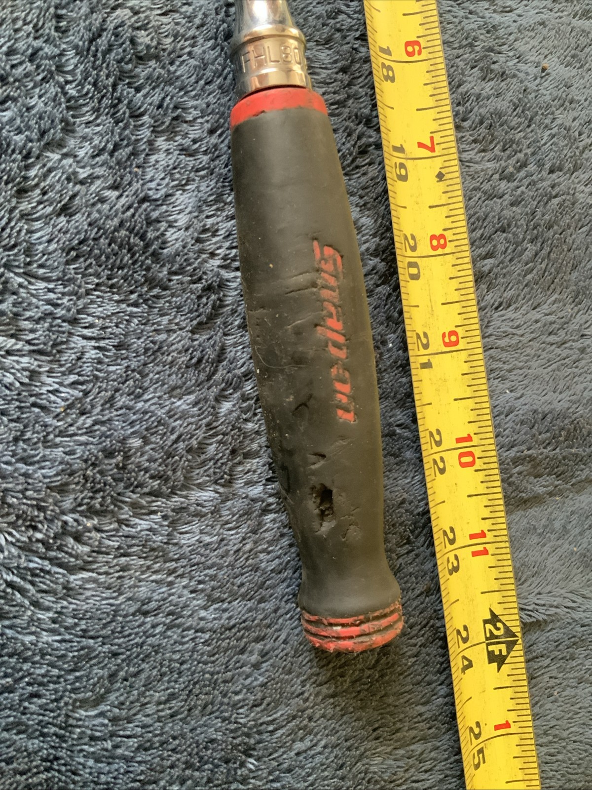 Snap On Fhl80, 3/8” Drive Ratchet, Soft Grip….see Pics….red