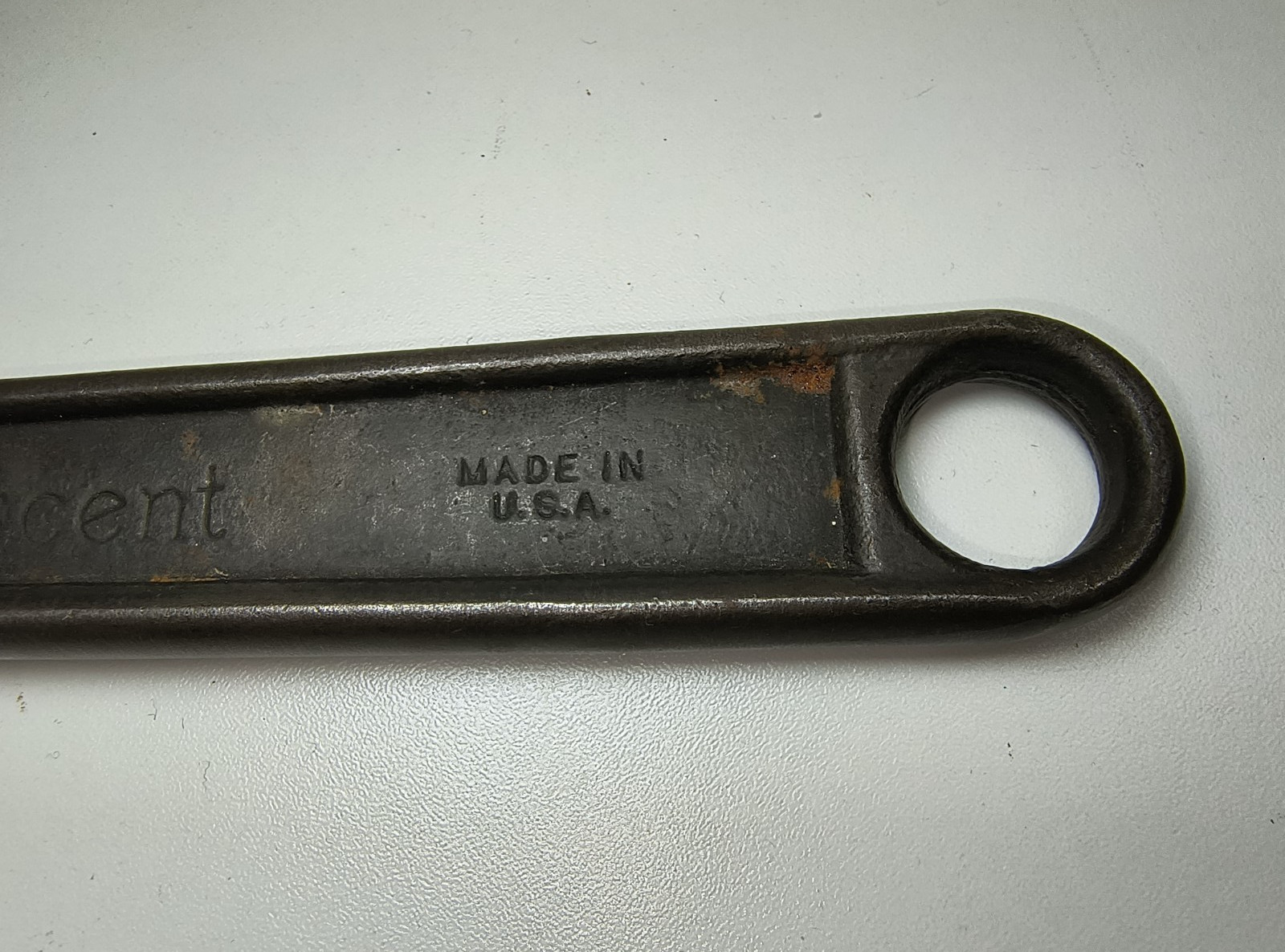 Vintage Crescent Tool Co 12” 300mm Adjustable Wrench Industrial Finish EXCELLENT