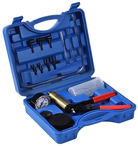 Tester Brake Fluid Bleeder Kit + Blue BOX 21X Hand Held Vacuum Pressure Pump