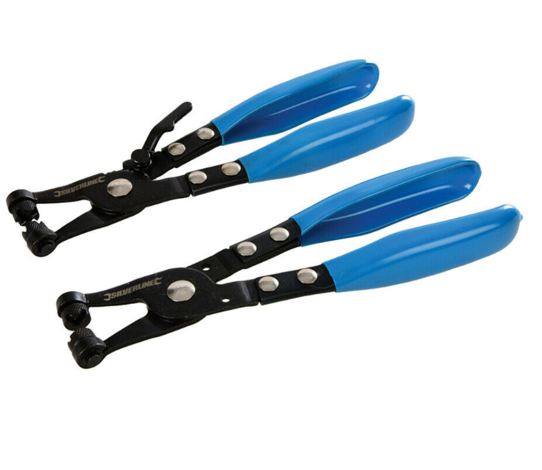 SILVERLINE HOSE CLAMP PLIER SET 2 PCE 220MM / 8-1/2″ 288930