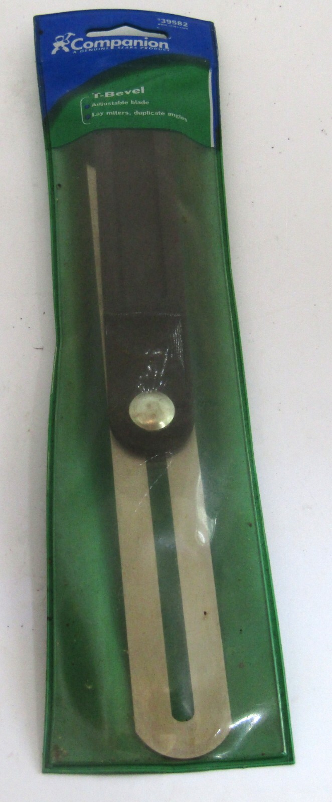 Sears Roebuck Clamp Stainless Steel Adjustable T-Bevel With Pouch No 39582