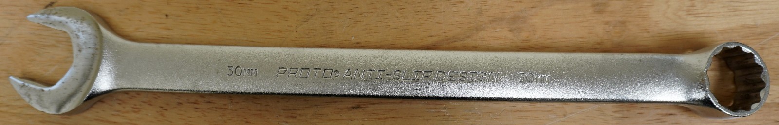Proto Anti-Slip 30mm 12-Point Metric Combination Wrench – 1230MASD – Made in USA