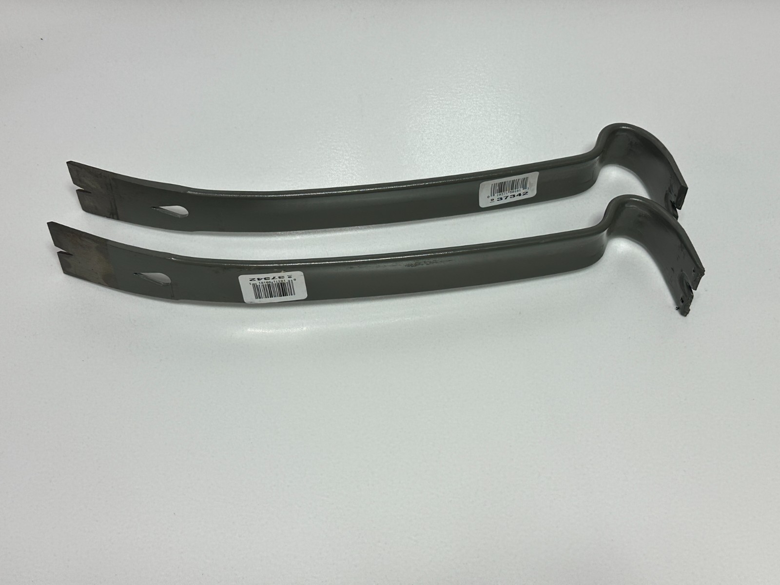 Sears Craftsman USA Made (NOS) 13.5″ Hook Pry Bar Nail Puller Wrecking Bar Pair