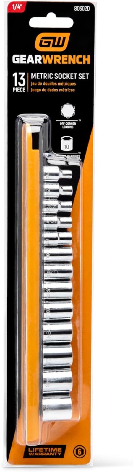 KD Tools 13-Pc. Standard Metric Socket Set//