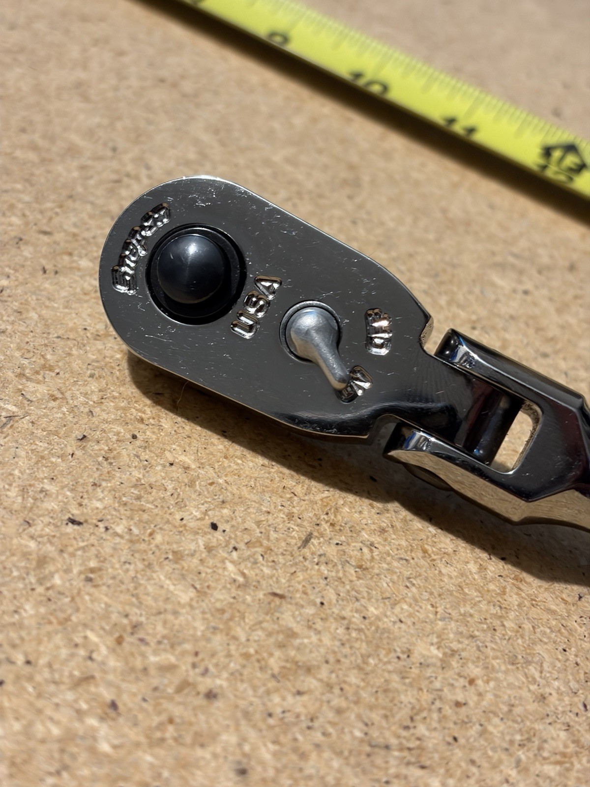 New Snap-On FRLF80A 3/8 Quick Release Long Flex Head Ratchet