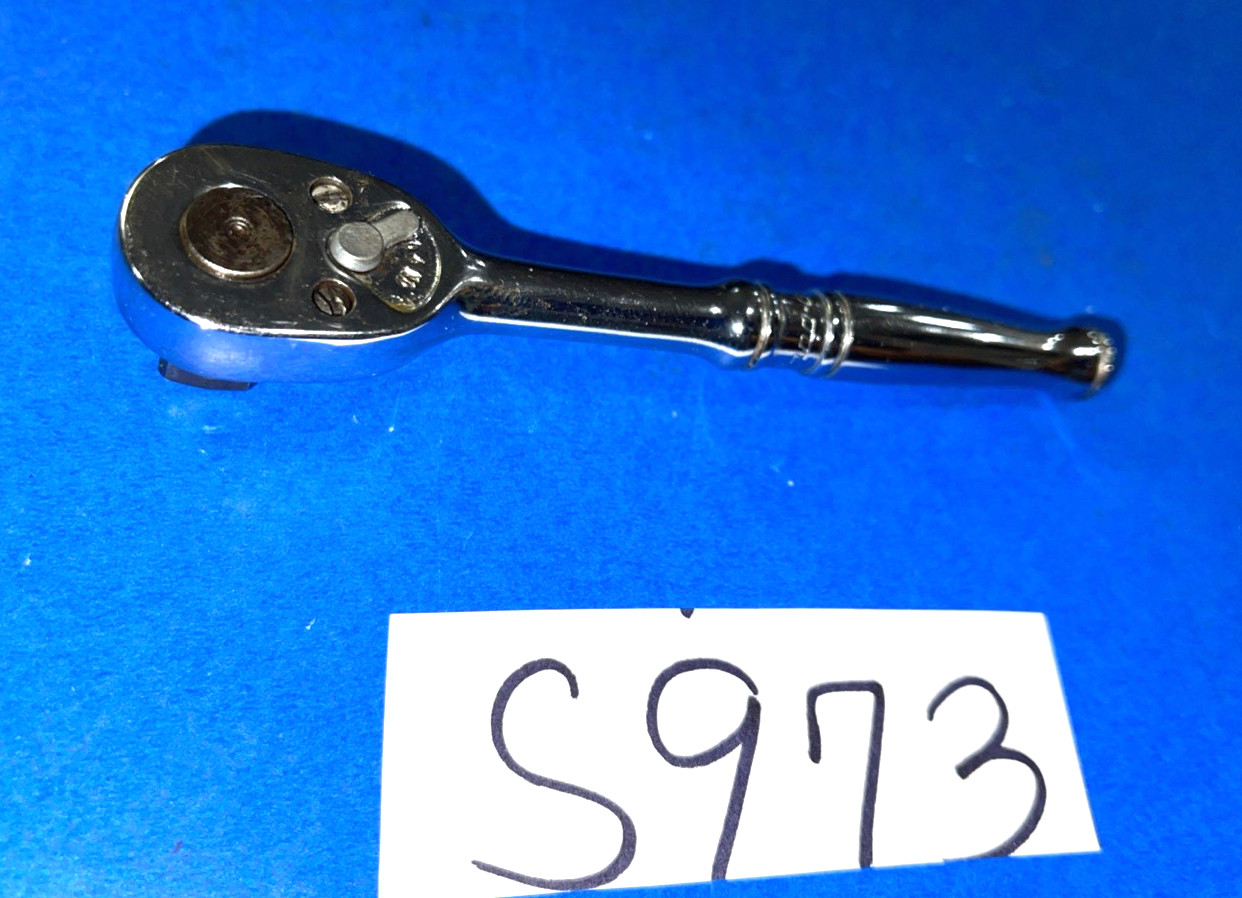 SNAP-ON TOOLS 3/8 DRIVE COMPACT HEAD RATCHET 4-3/8 INCHES LONG FM70A