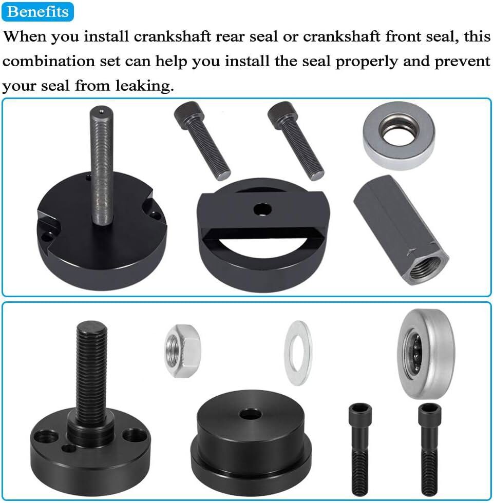Crankshaft Front & Rear Main Seal Installer Kit Fits Ford 6.0 6.4L F-250/350/450