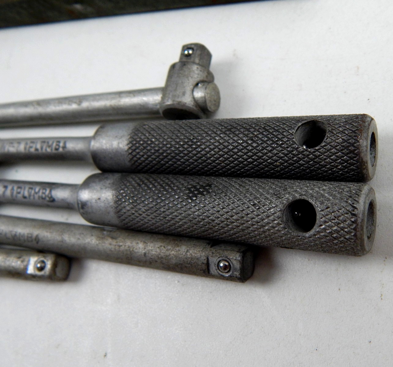 Vintage PLVMB Plomb Proto 1/4″ Drive SAE WWII Socket Set – Some Snap On SK Case