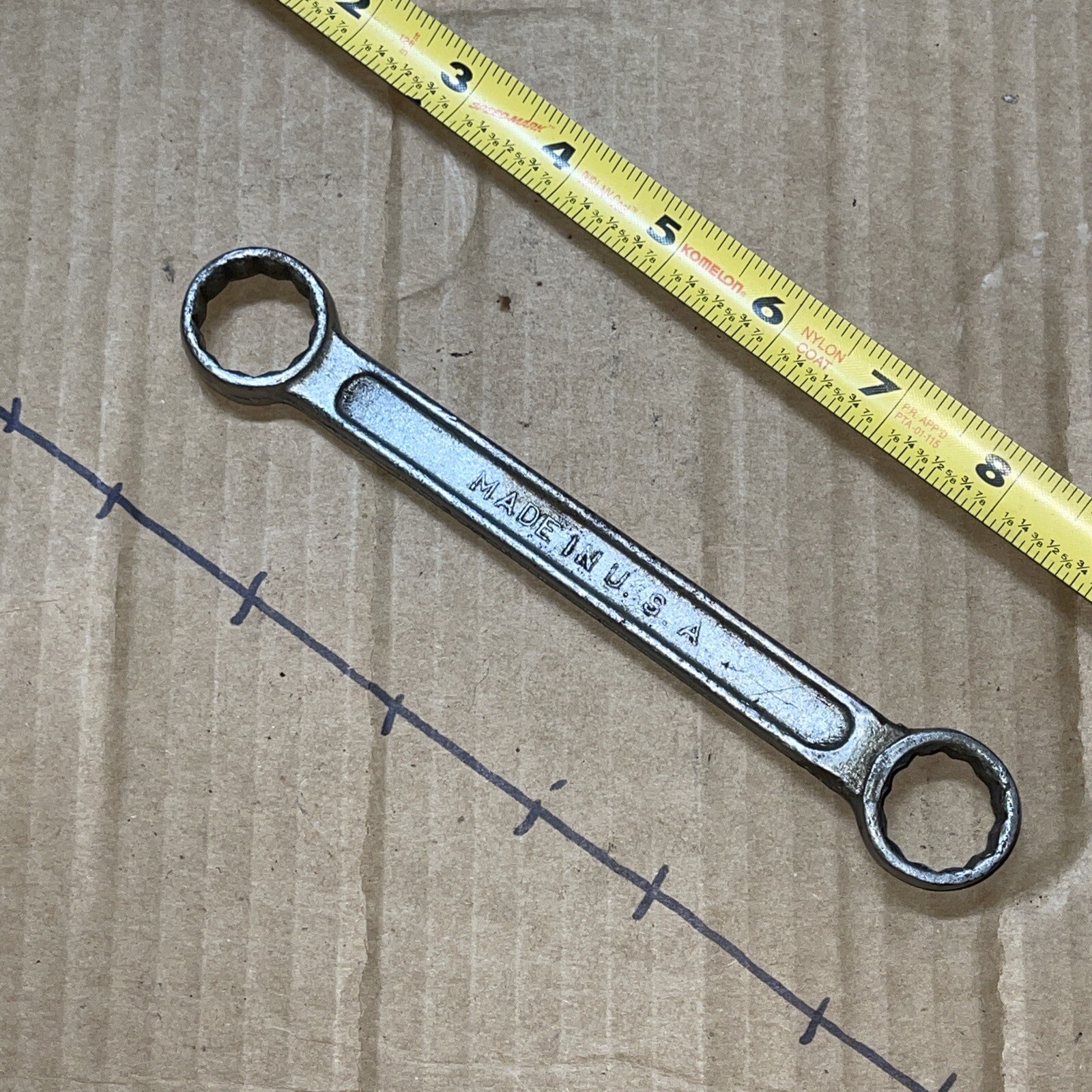LECTROLITE USA 25/32 In X 3/4 In SAE 12 Point Box End Wrench