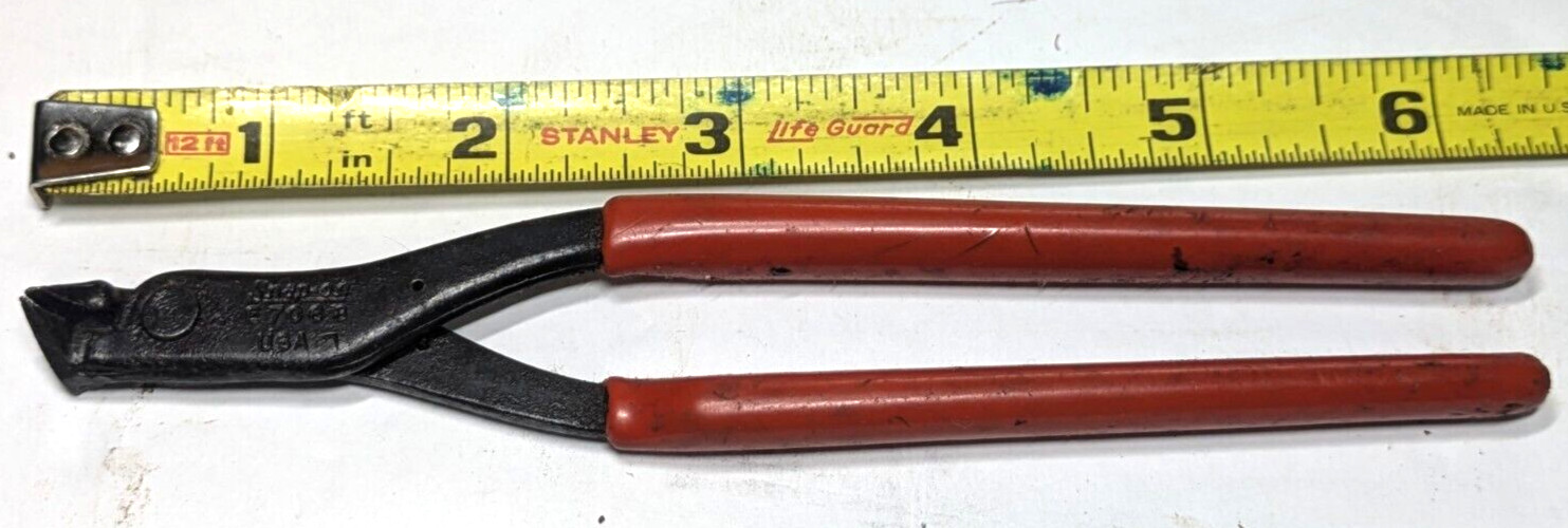 SNAP ON TOOLS E706B ELECTRONIC END CUTTING PLIERS WIRE CUTTERS