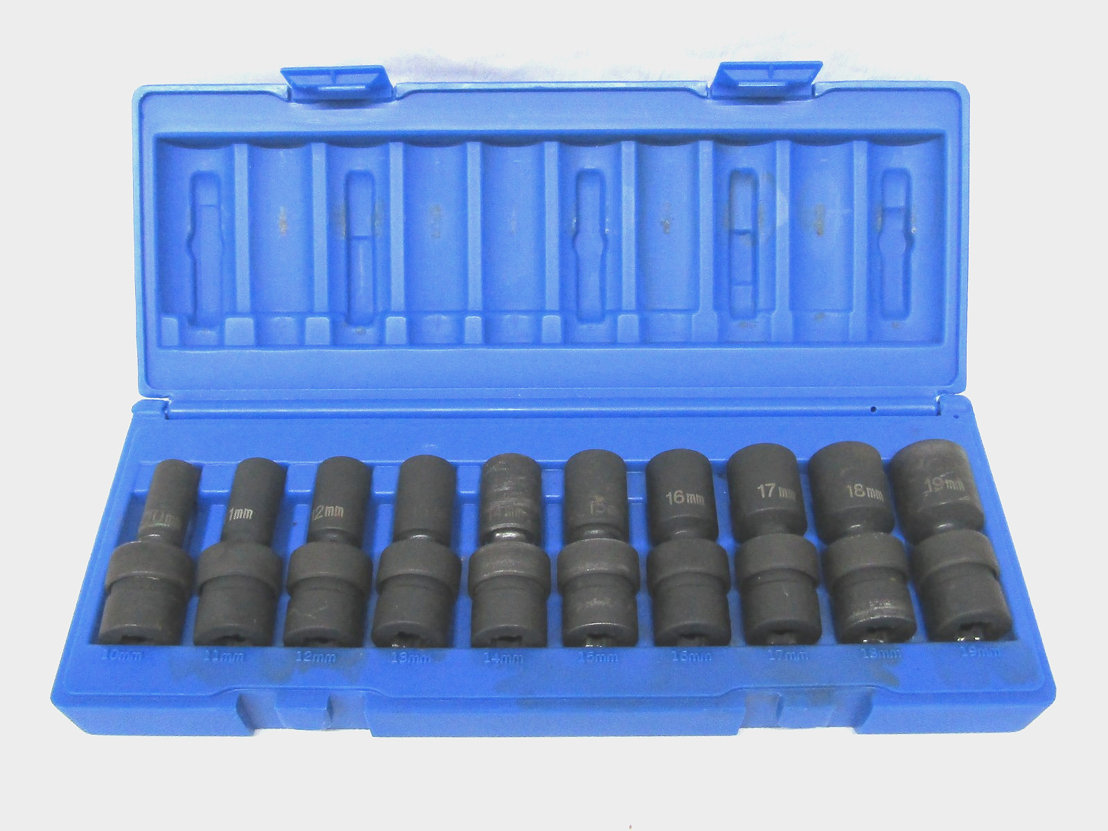 Grey Pneumatic 3/8″ Drive Metric Semi-Deep Length Universal Set 1210UMSD