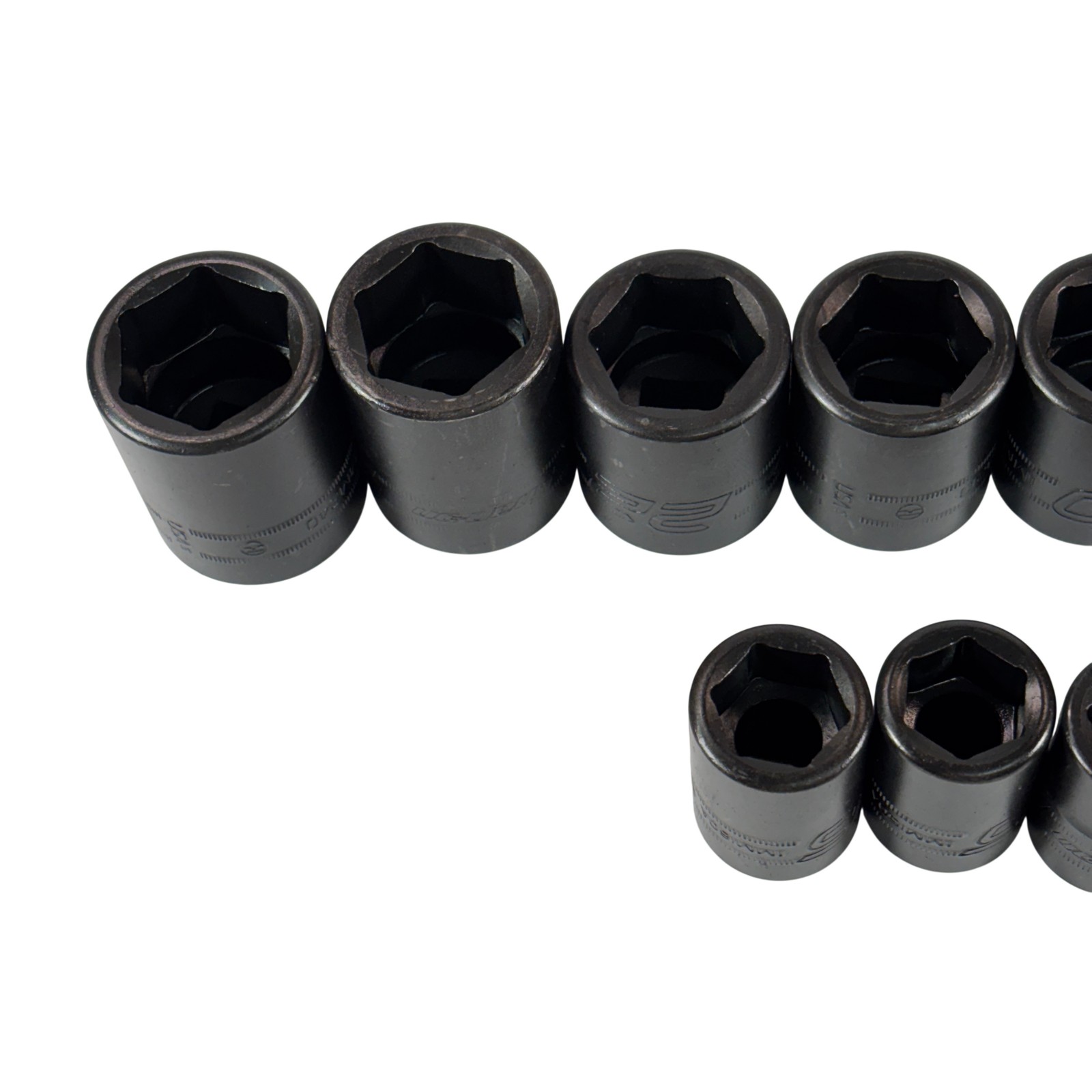 Snap-on Tools 315IMMYA 15pc 1/2″ 6pt Metric Flank Drive Shallow Socket Set