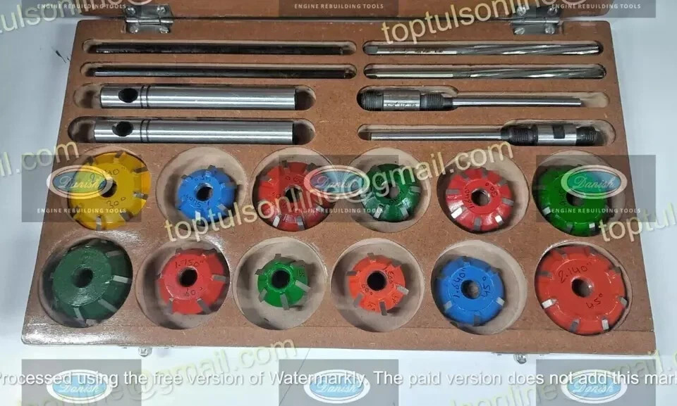CHEVROLET SBC 350-265-327-283-400 5.7L V8 POWER PACK VALVE SEAT CUTTER KIT