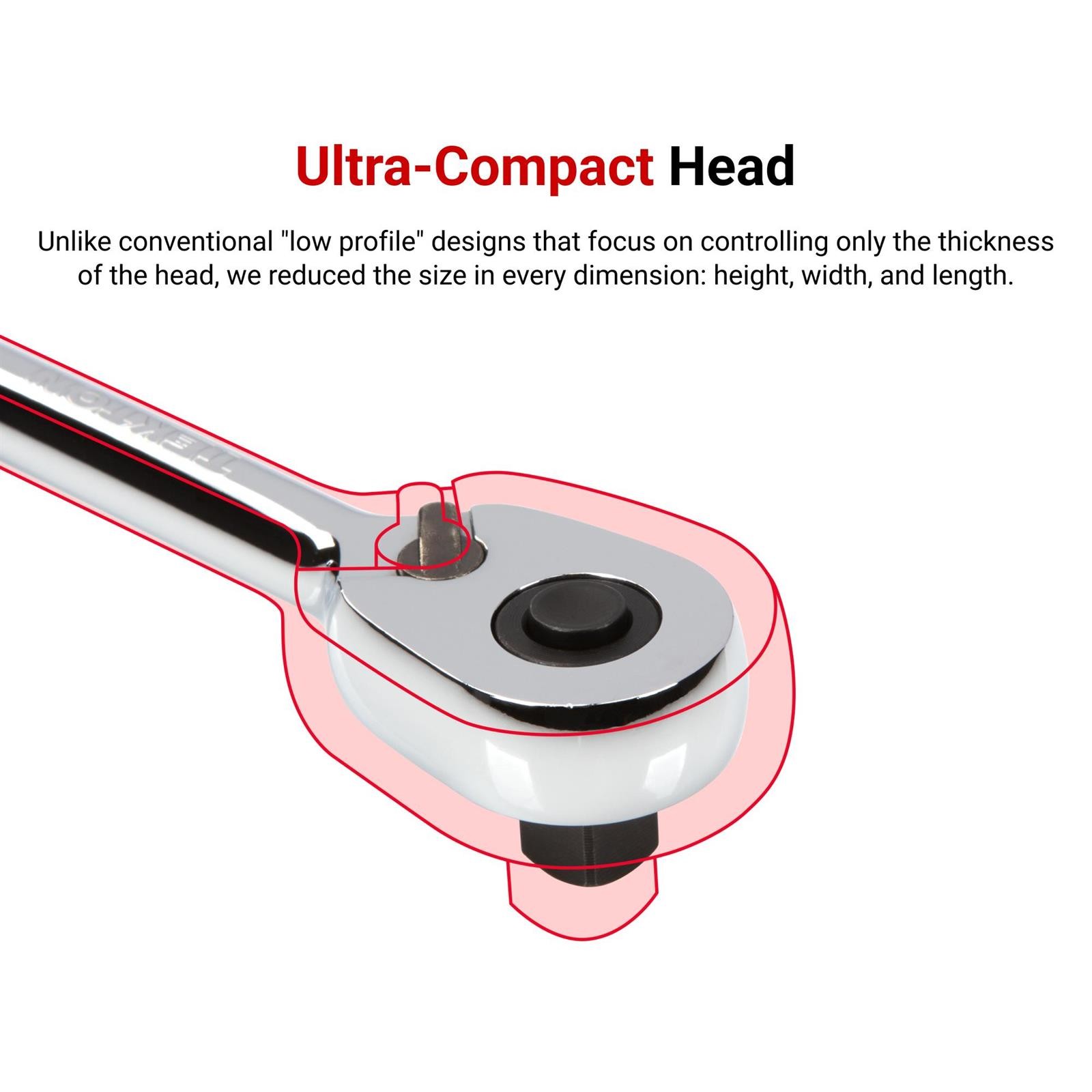 Tekton SRH11118 3/8″ Drive x 18″ Quick-Release Extra-Long Ratchet