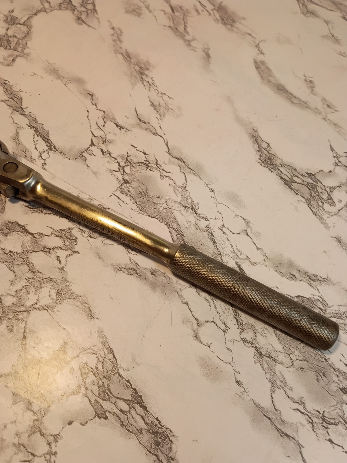 VINTAGE THORSEN MODEL NO. 77 1/2″ DRIVE RATCHET – MADE IN U.S.