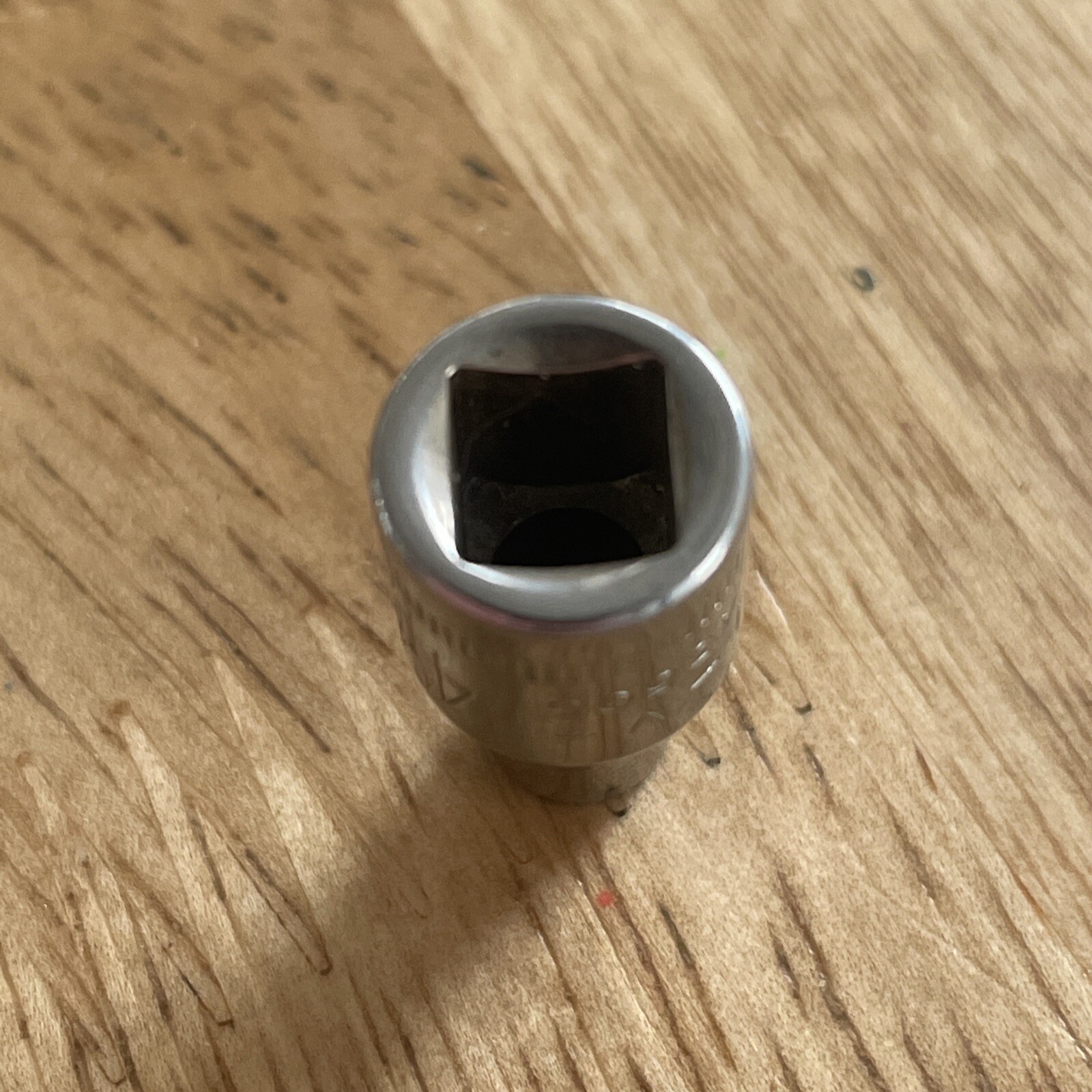 Craftsman 1/4″ Drive 4MM 6 Point Shallow Socket Metric -V- 43505 USA NICE