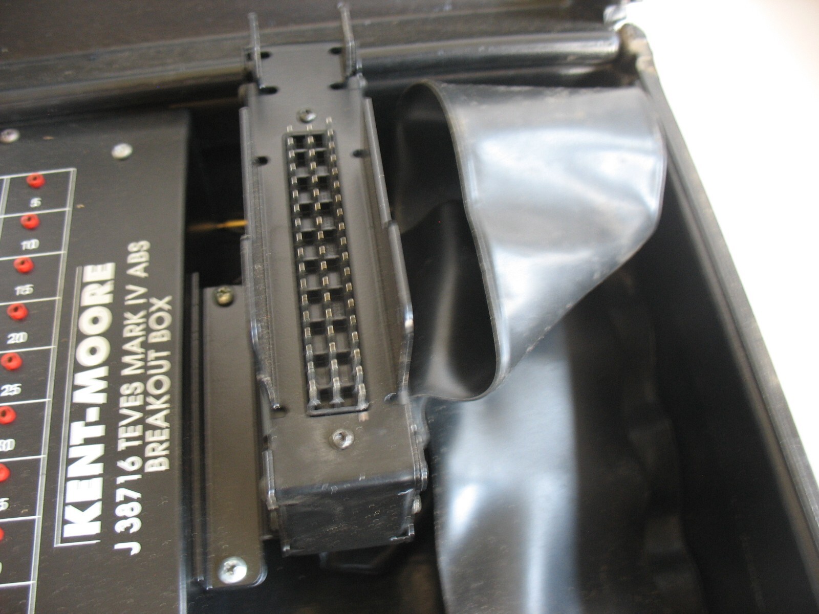 Used Untested Kent-Moore Teves Mark IV ABS Breakout Box J 38716