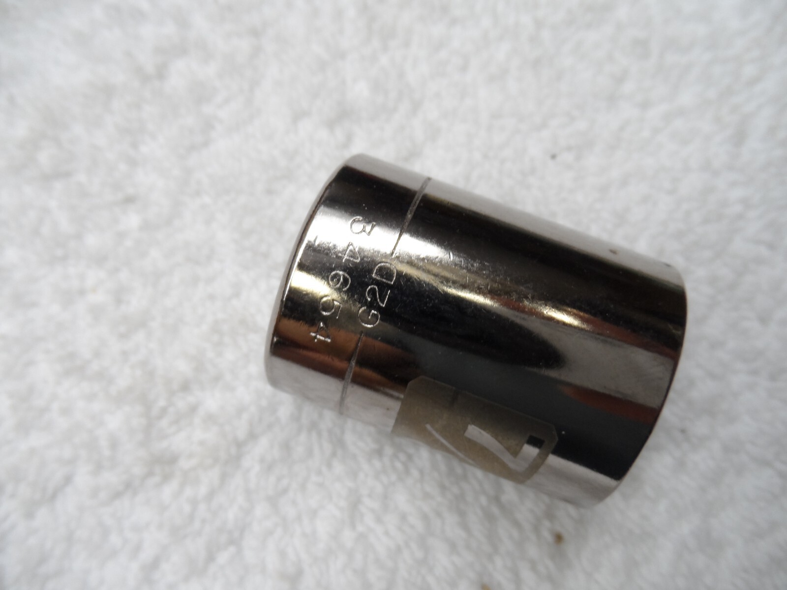 Craftsman 1/2″ Drive Standard SAE Socket, 7/8″ laser 12 pt USA G2D – PN 34654