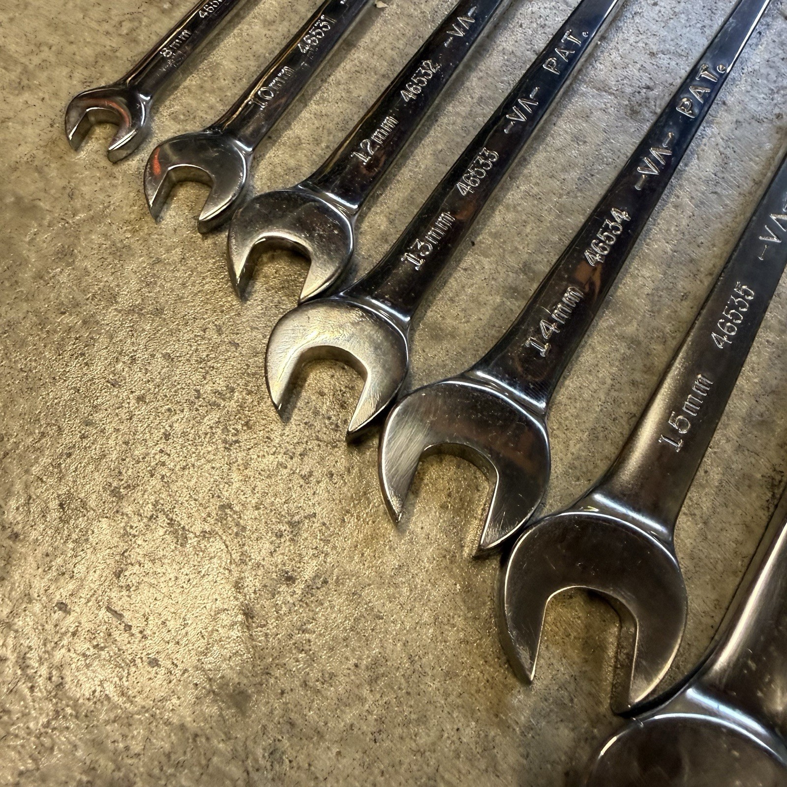Craftsman USA 8pc Metric Cross force Wrench Set Crossforce 8-18MM 46521