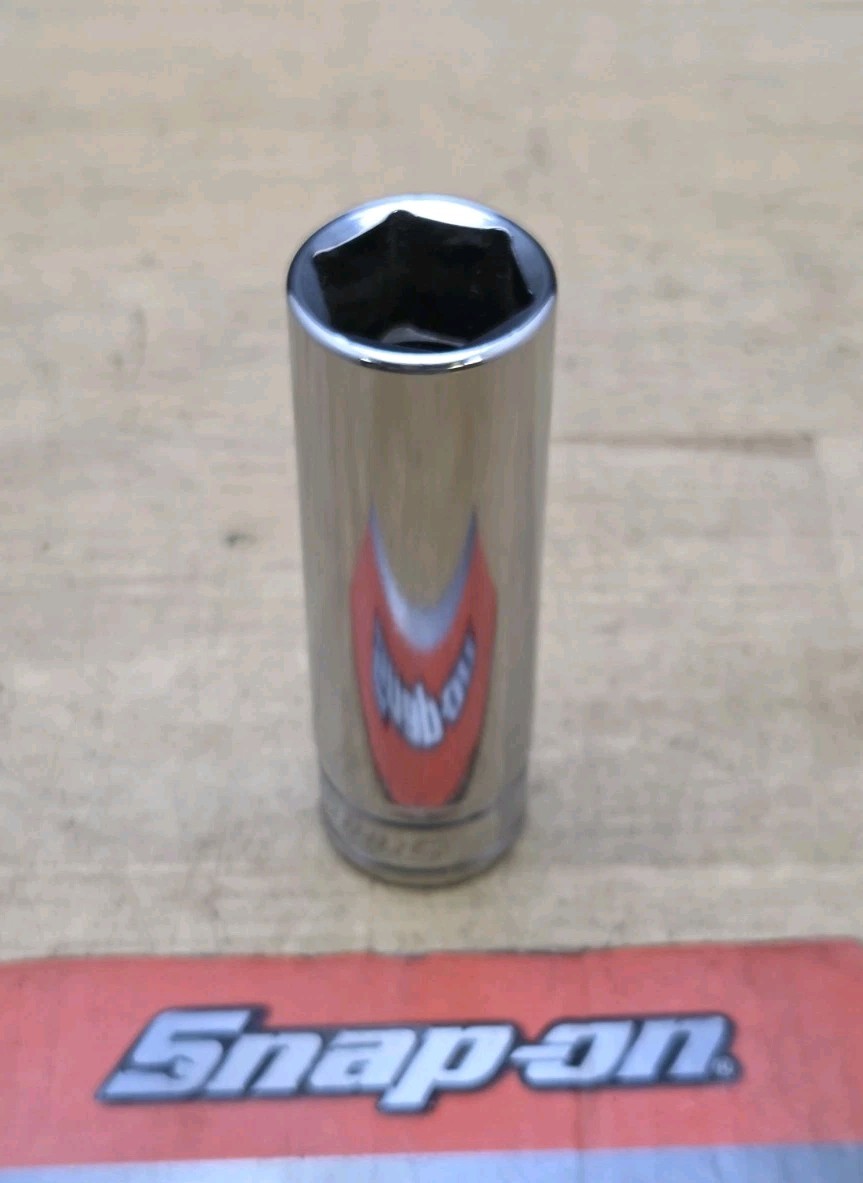 New Snap On TS241 – 1/2″ Drive 3/4″ Deep 6 Pt Chrome Socket