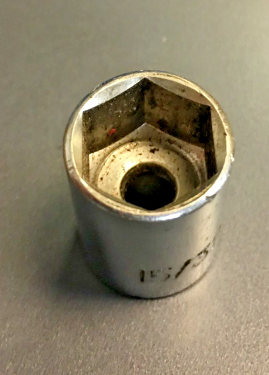 15/32 SOCKET, 6 POINT, 1/4″ DRIVE, CHROME FINISH, TAIWAN