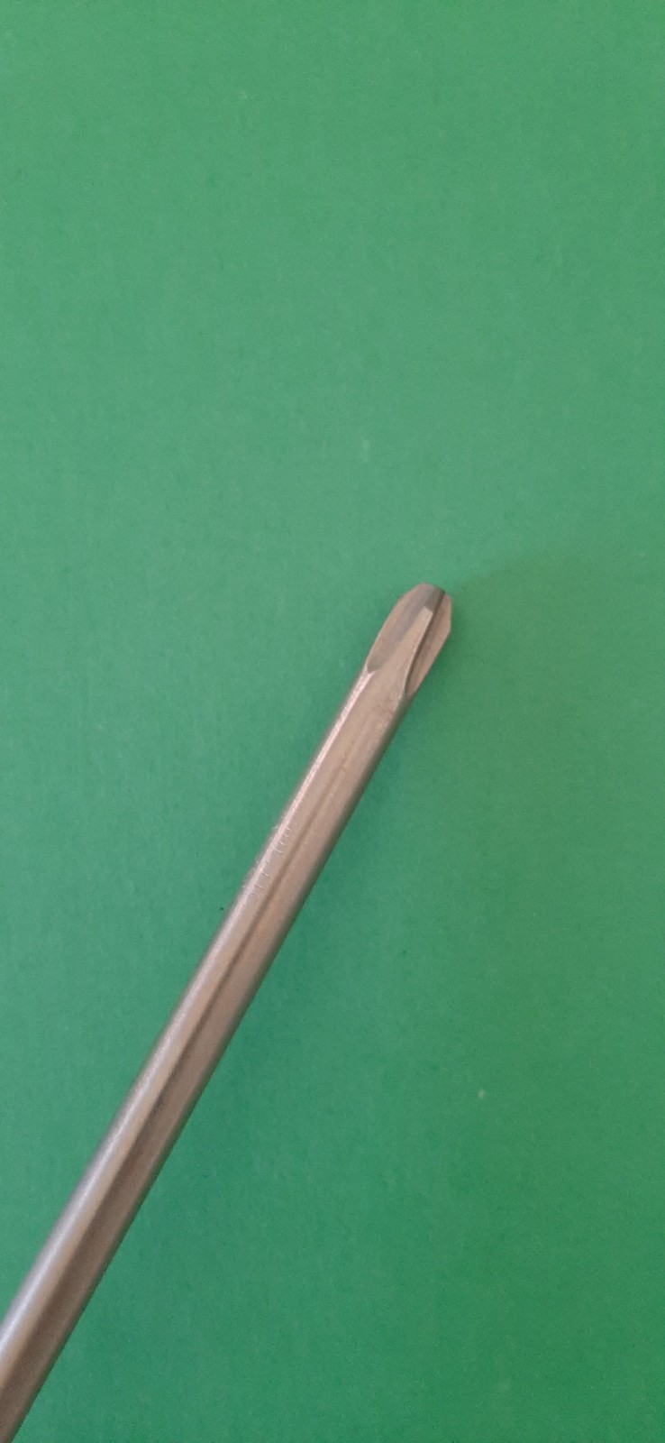 NOS NEW Millers Falls #4 USA No. 850-8 Phillips Head Screwdriver Clear Red E8