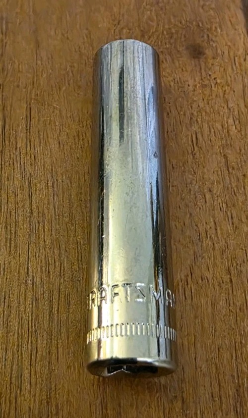 Craftsman 8mm Deep Well Socket 6 Point 1/4″ Drive S-AF 44405