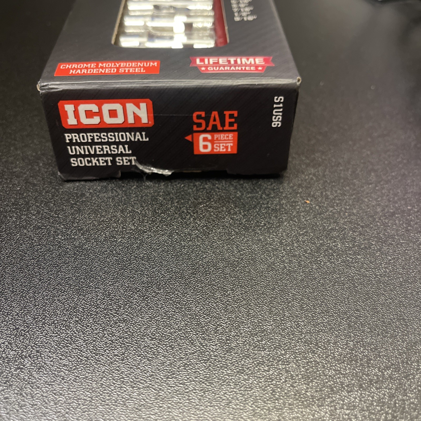 ICON S1US6 PROFESSIONAL UNIVERSAL SOCKET SET SAE 1/4″ DRIVE