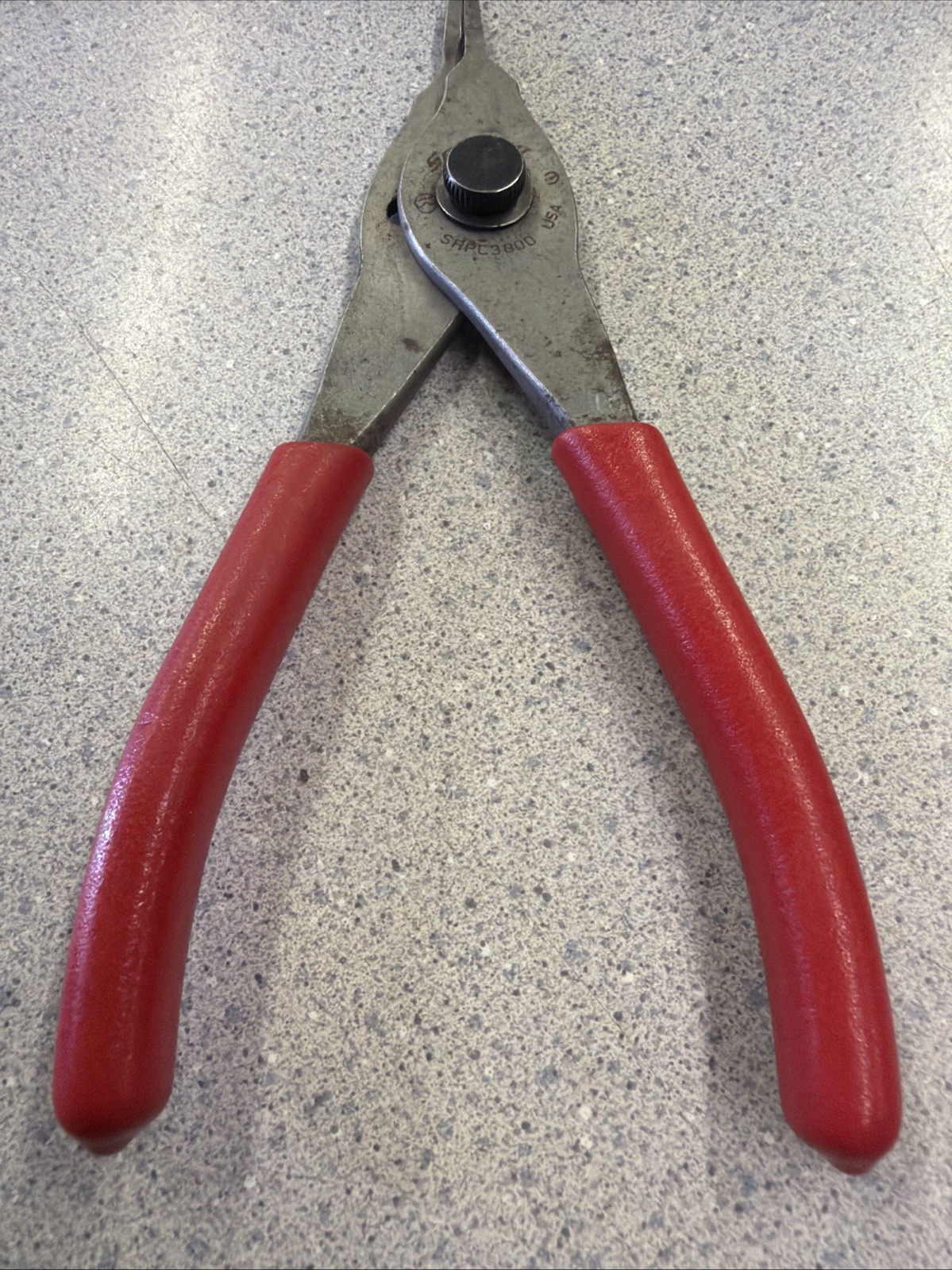 SNAP-ON SRPC380 INTERNAL/EXTERNAL SNAP RING PLIERS Red HANDLE FREE SHIPPING