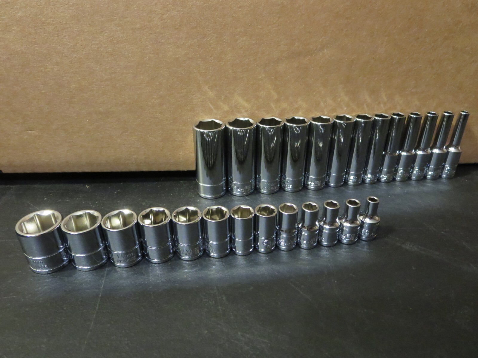 MATCO SILVER EAGLE 6pc. 1/4″ DRIVE Tools and 26-pc metric 6 point SOCKETS New
