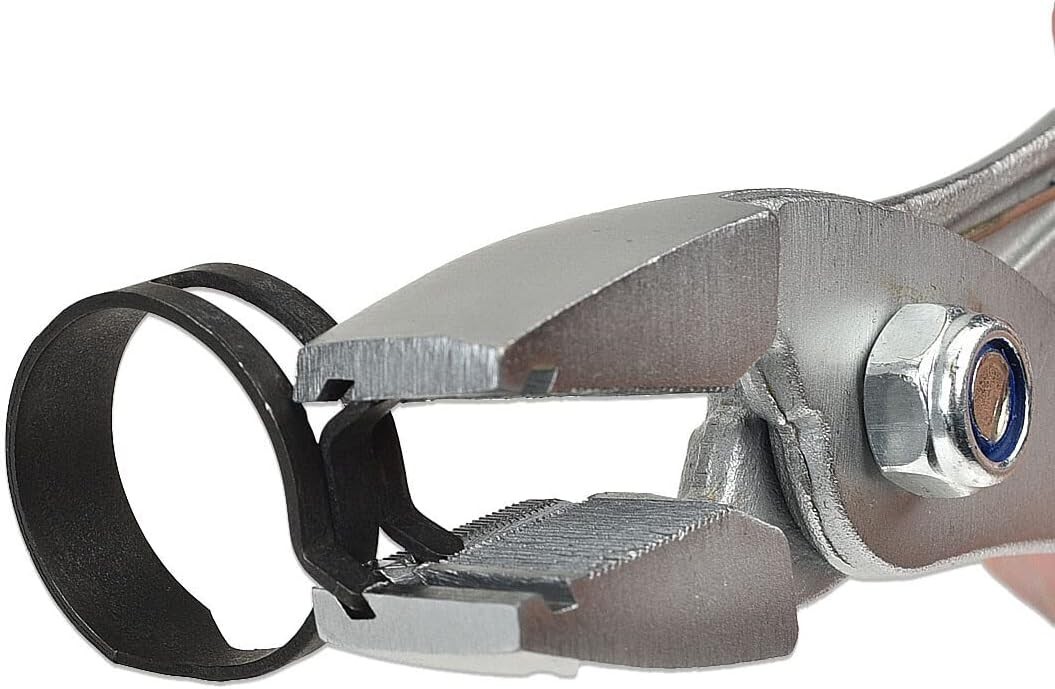 Professional Alloy Steel Hose Clamp Pliers with Soft Grip for Precision Control
