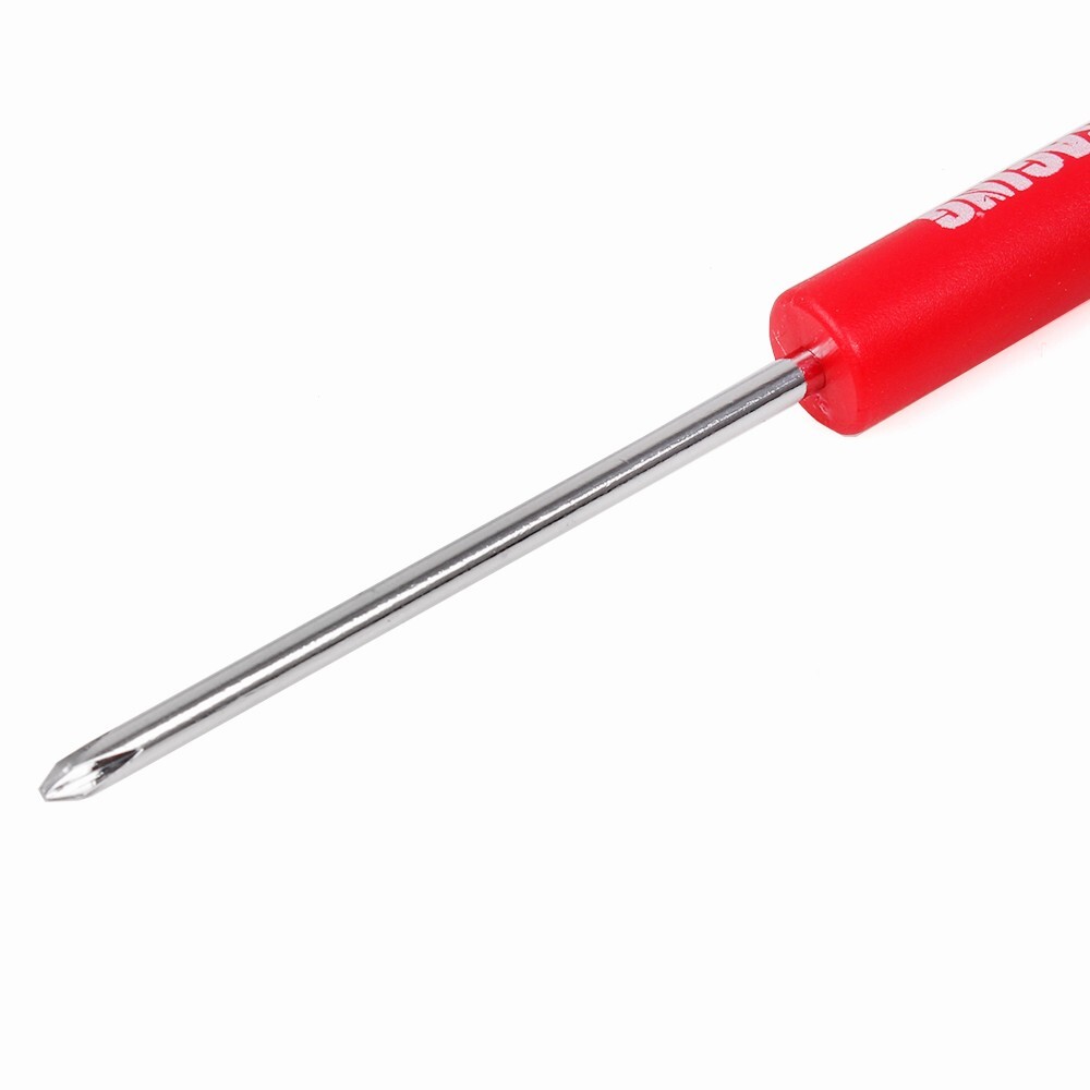 10PCS Mini Pocket Screwdriver Flat Tip w/ Magnet and Clip Phillips Slotted Flat