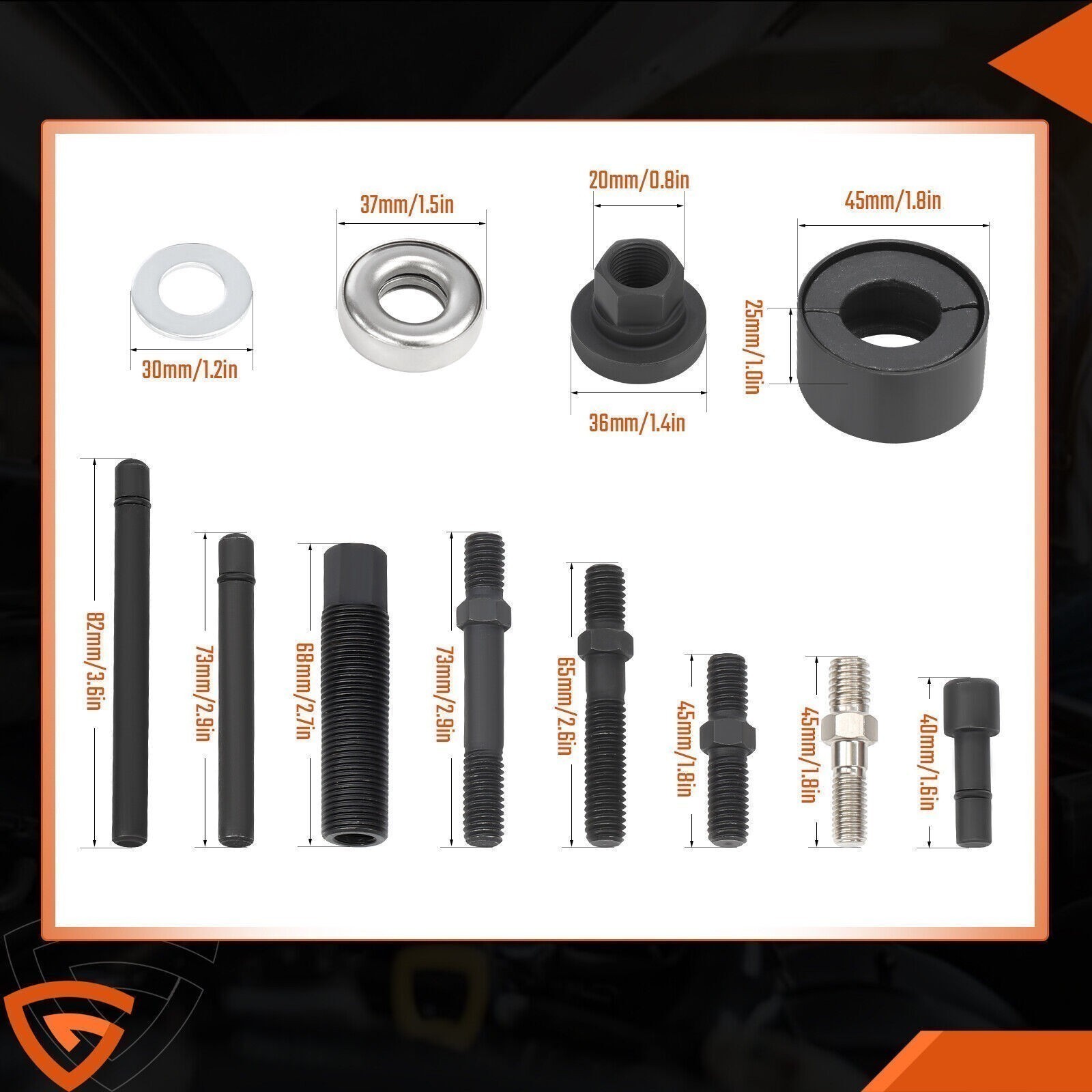pulley puller installer pump pulley remover for for ford gm pulley puller kit