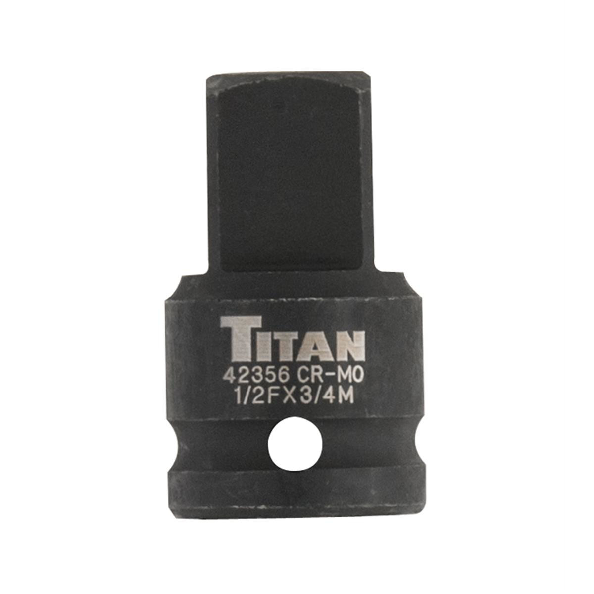 TITAN 1/2″ F TO 3/4″ M IMP SKT ADAPT