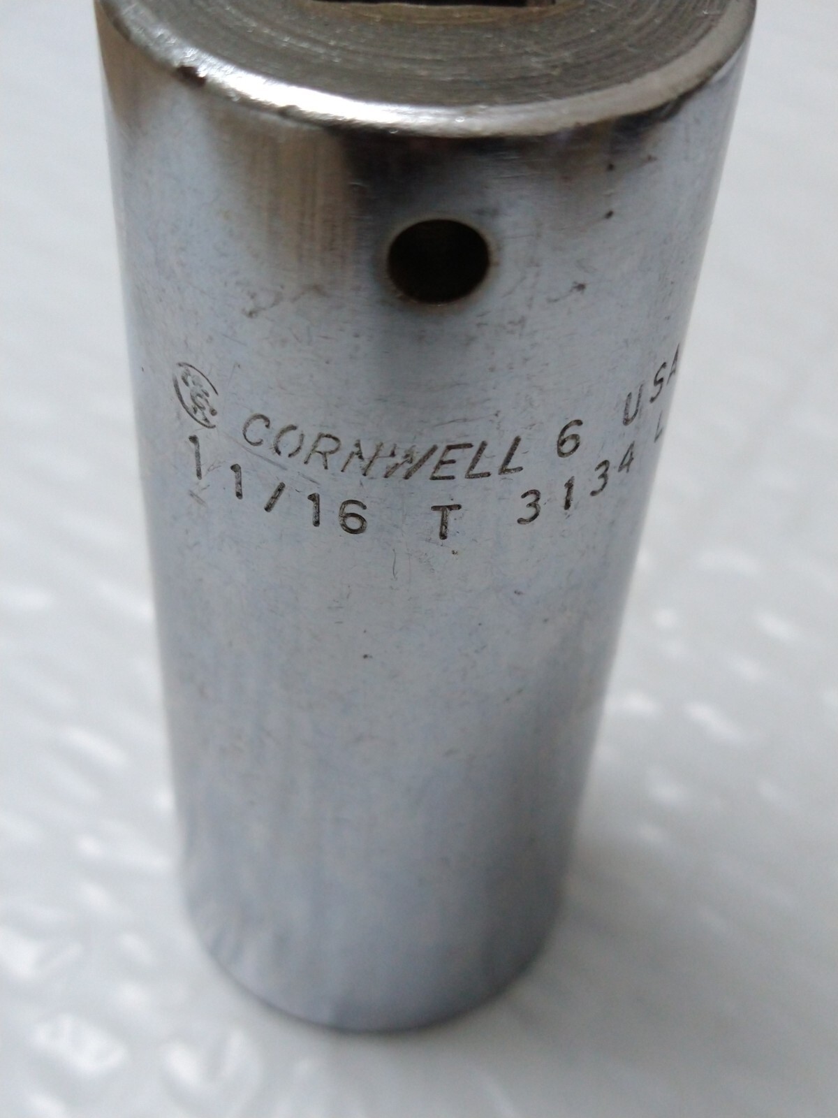 CORNWELL TOOLS USA T 3134 L, 1/2″ DRIVE, 1-1/16″ SOCKET, 3.5″ DEEP/HIGH, 12 PT.
