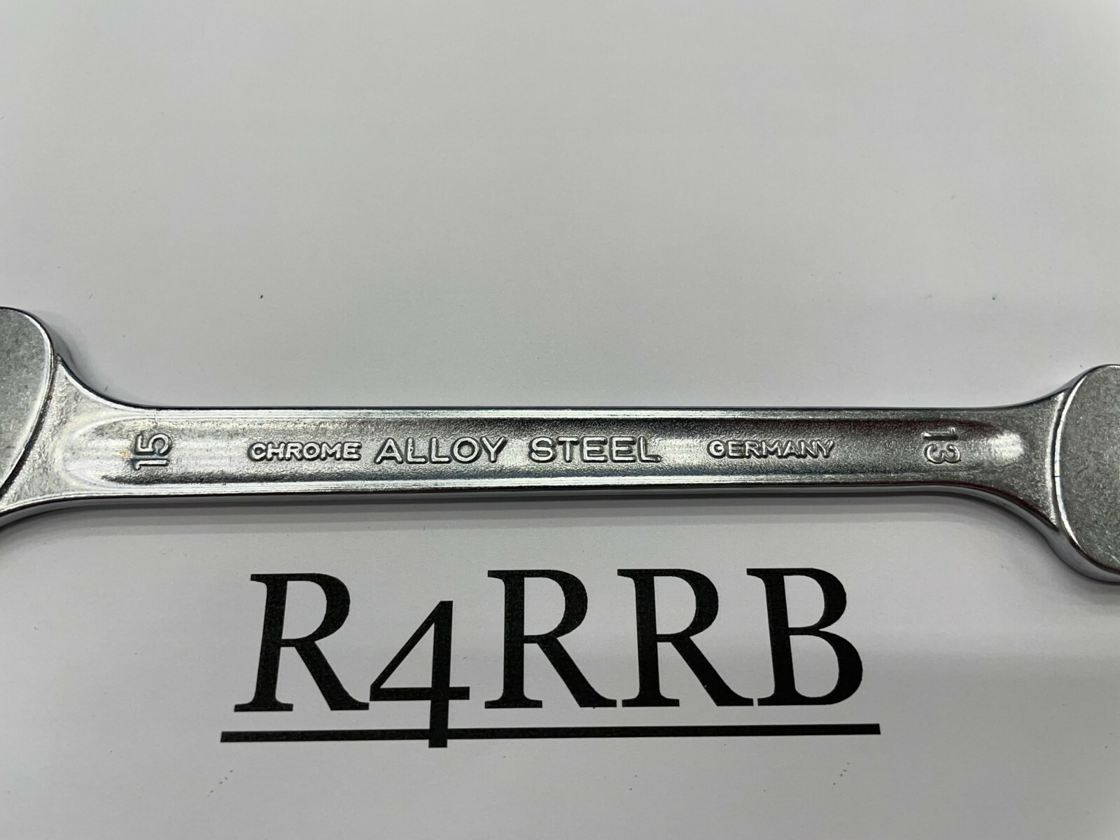 Stahlwille Tools Motor 10 GERMANY 15mm x 13mm Metric Double Open End Wrench