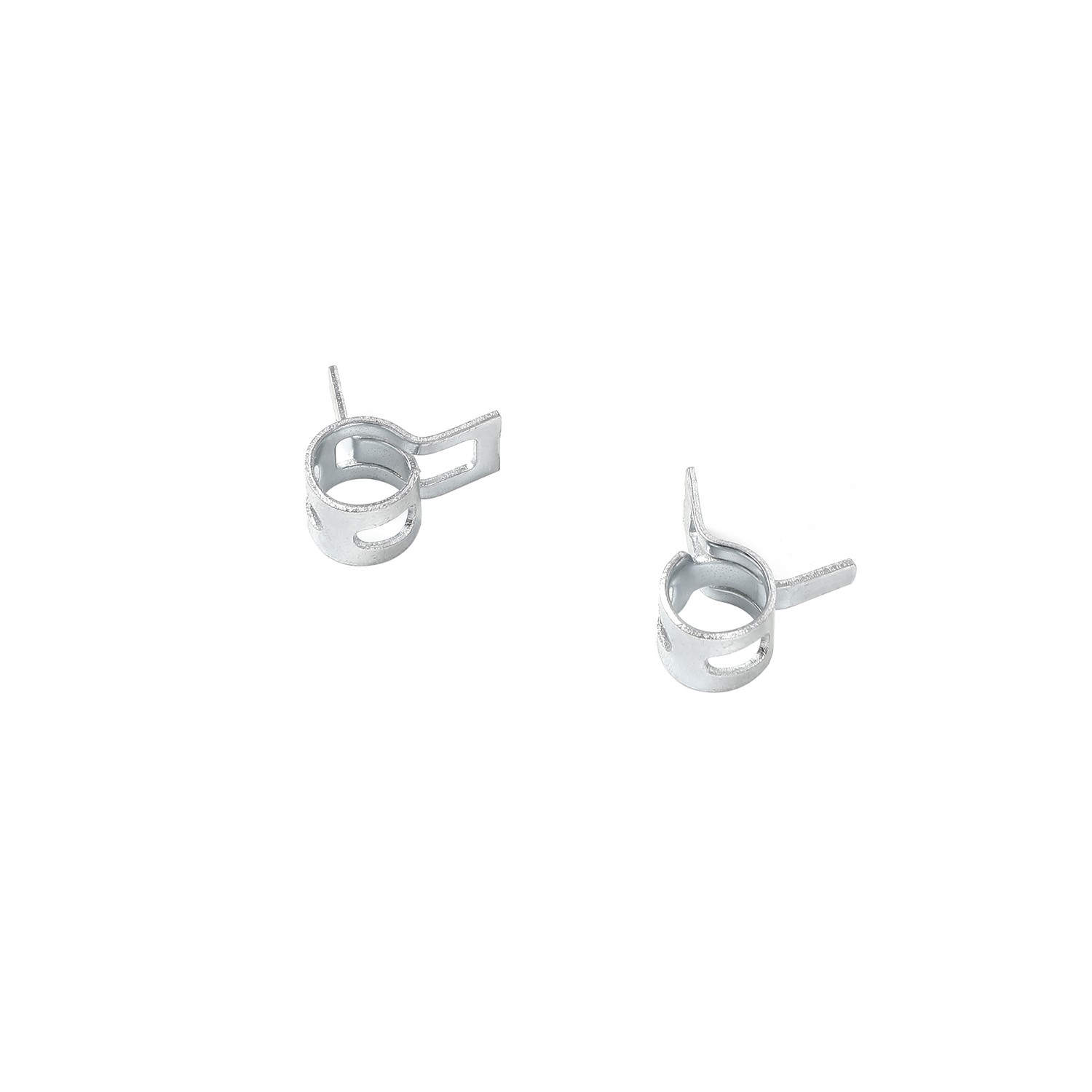 2 PCS Brake Bleeder Hose, One Way Check Valve Tube Bleeding Tool Kit Silver USA