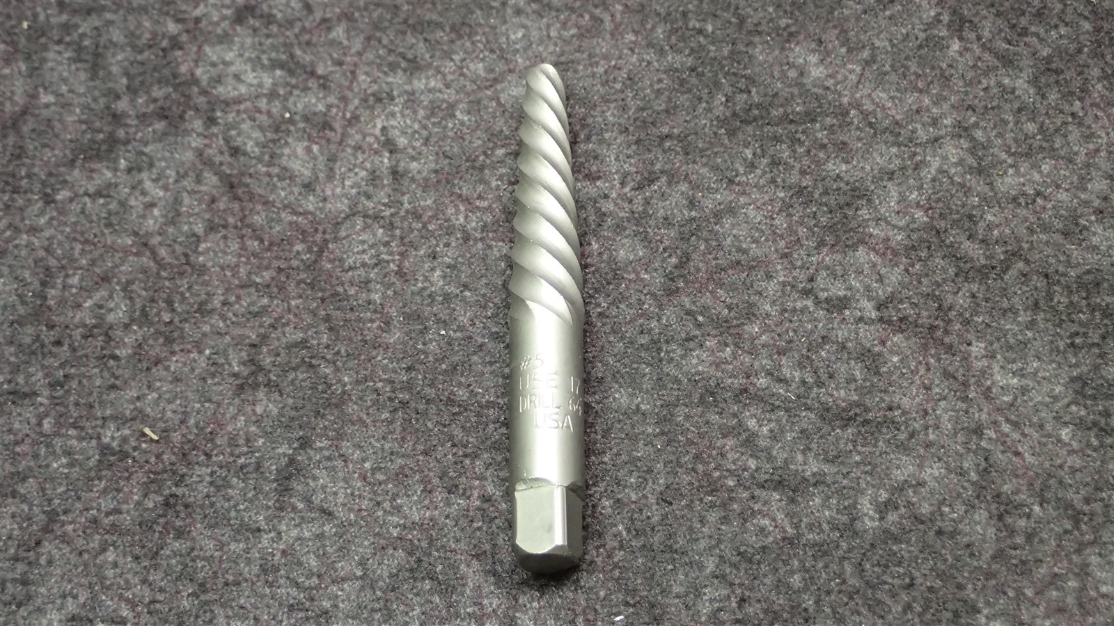 52405 Irwin Hanson EX-5 Spiral Flute Screw Extractor for 3/8 to 5/8 Screw (BN154