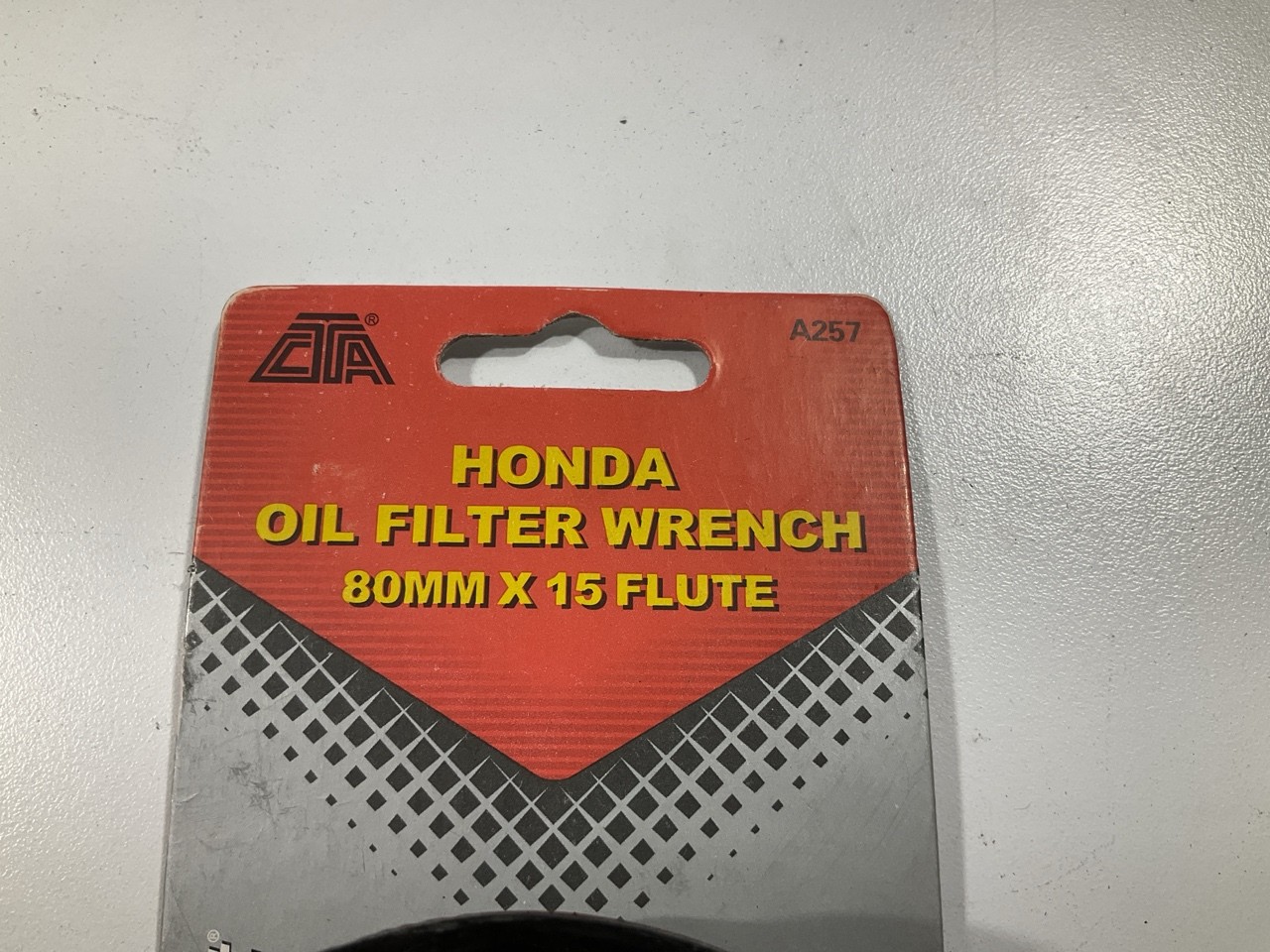 CTA A257 Engine Oil Filter Wrench Socket – 80mm X 15 Flute