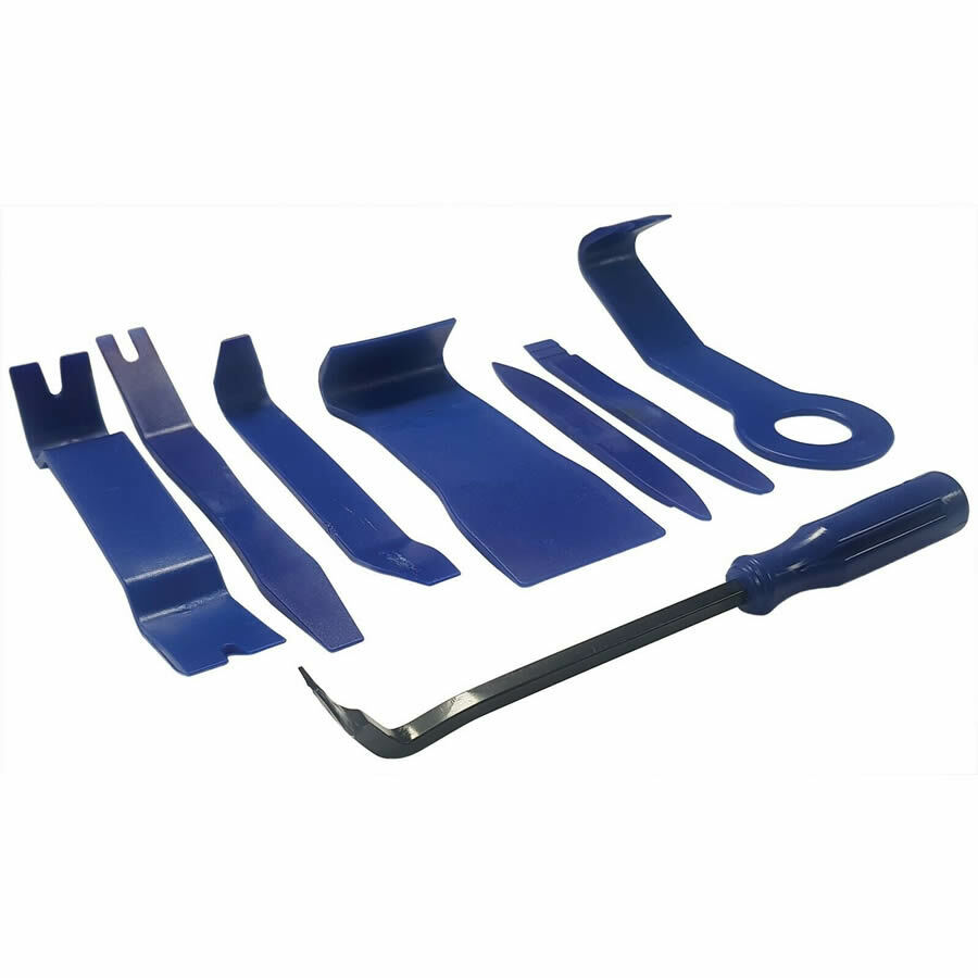 Car Interior Audio Plastic Dash Door Panel Trim Removal Pry 8Pcs Tool Kit L34+M