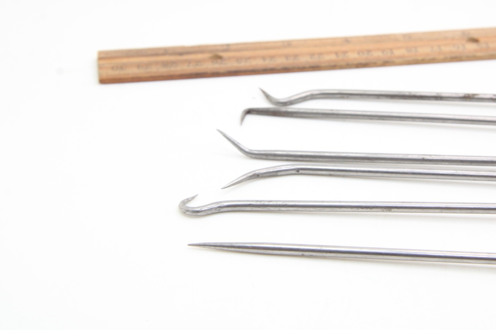 Mac Tools PSCHP6L 6 Piece 10″ Long Black Soft Grip Hook & Pick Set USA
