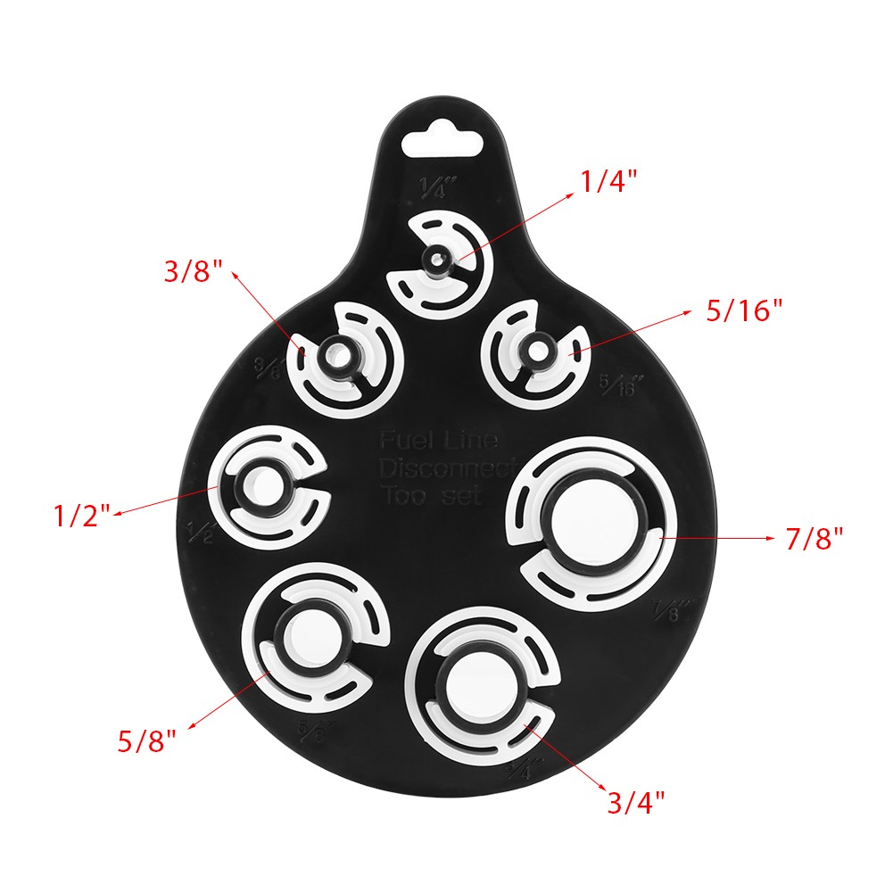 7pcs 1 Set Auto Air Condition Oil Fuel Line Disconnect Tool Quick Connecting