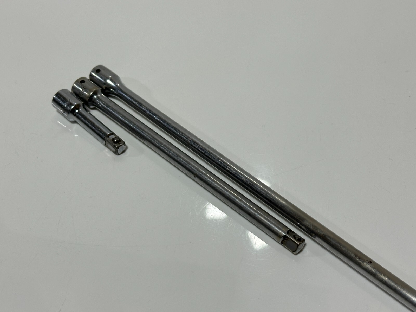 MAC Tools USA 3pc 1/4″ Drive 2″, 6″, 14″ Long Chrome Socket Extension Lot Set