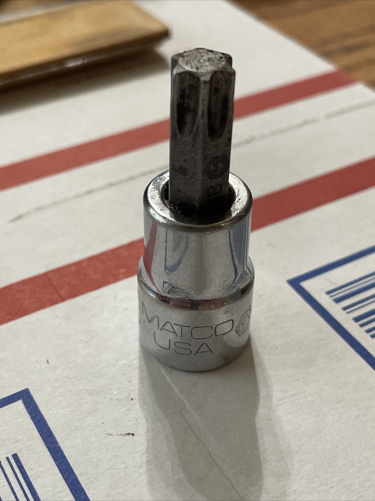 Matco Tools 3/8″ Drive T50 Standard Torx Bit Socket Driver B50TXPA See Photos !