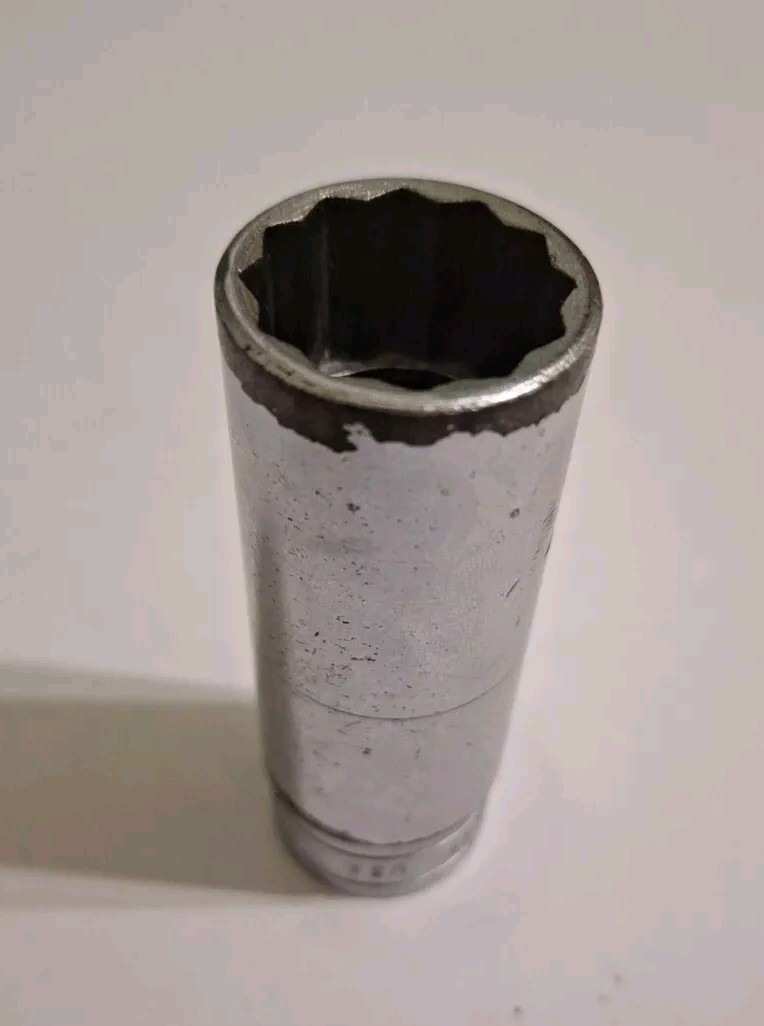 Snap-On 1/2” Deep 12 Point Sockets S-261 (13/16), S-281 (7/8)