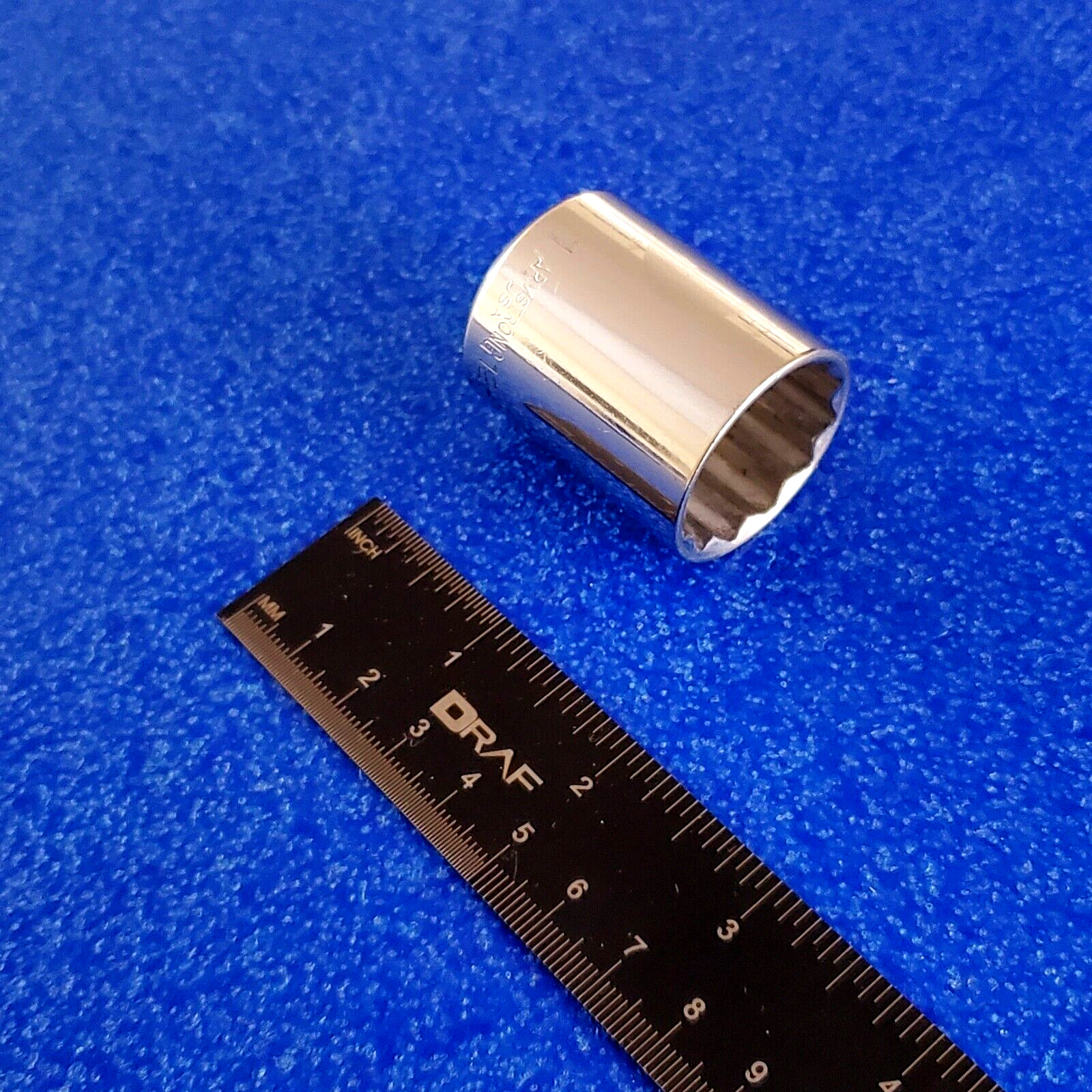 ARMSTRONG USA 1″ 12PT 1/2″ DR SOCKET PART# 12-132 CLASSIC AUTO REPAIR TOOL LOT