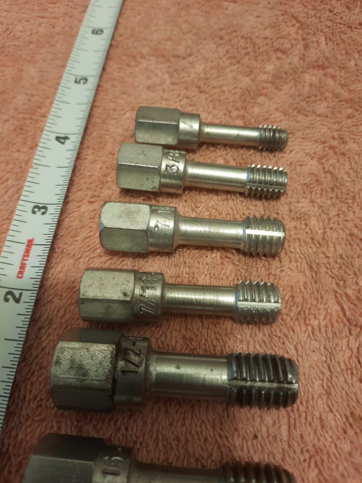 National Coarse Rethreading Taps 6 Piece Set