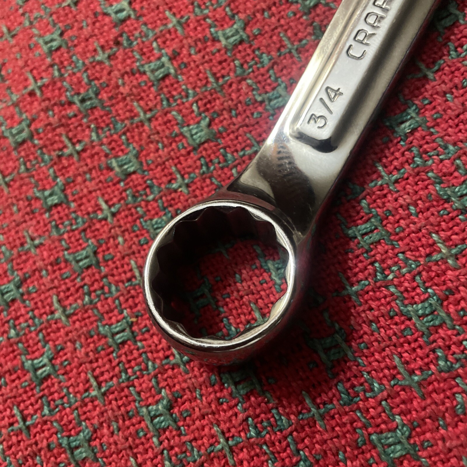 Vintage Craftsman 3/4″ Stubby Combination Wrench 44109 Excellent USA 🇺🇸
