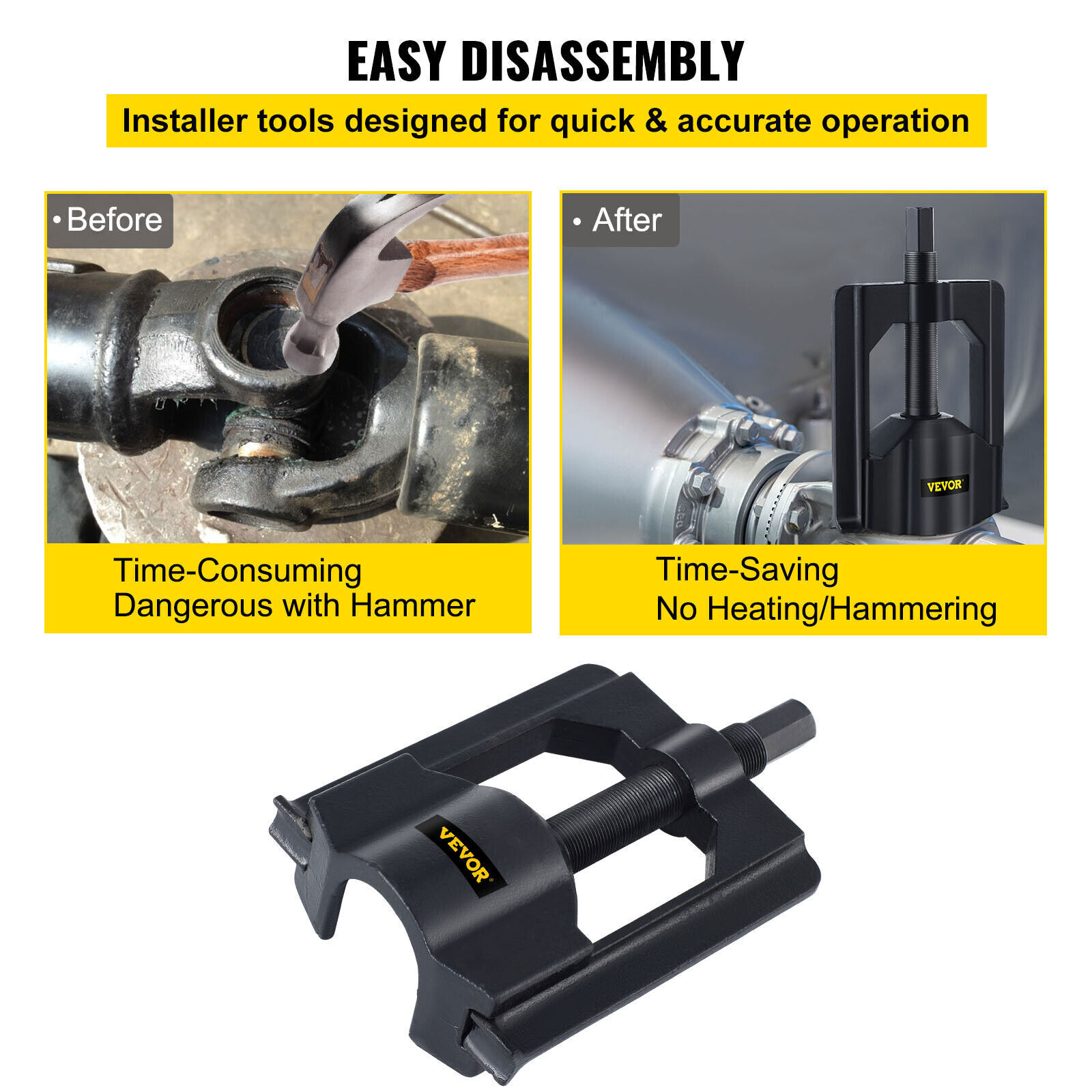 10102 U Joint Pullers Heavy Duty (Class 6-8) and 5192 Bearing Cup Installer